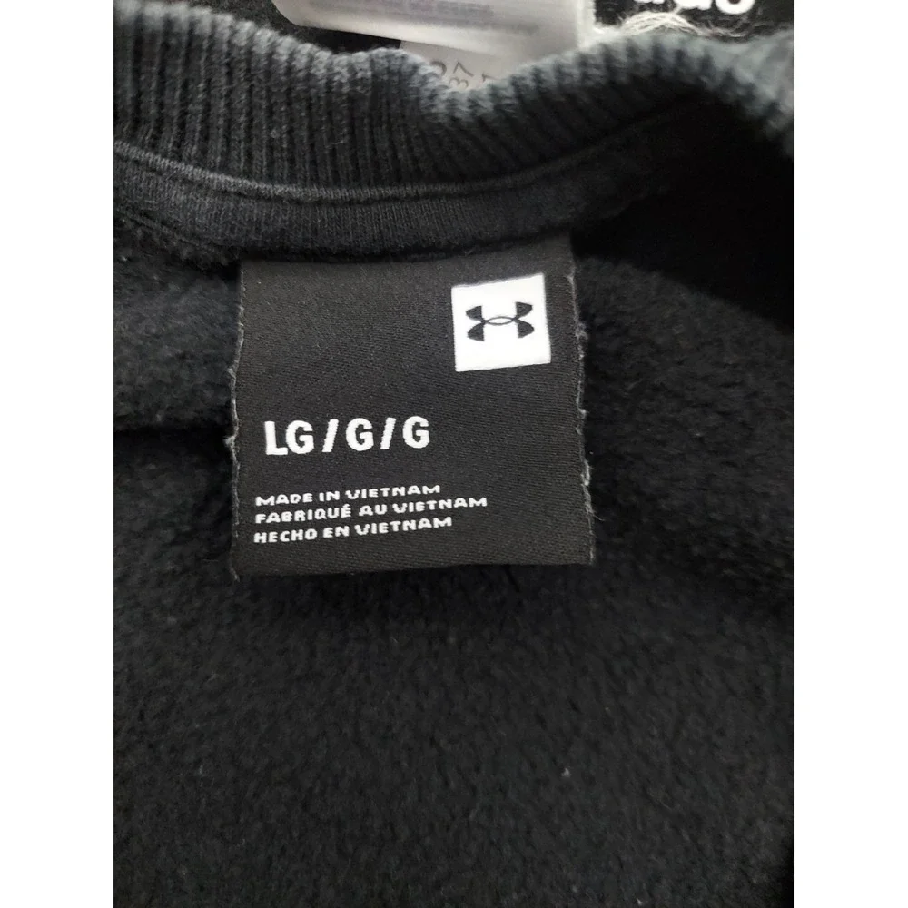 Lot 3 NIKE UNDER ARMOUR Sweat Shirt Hoodie Mens Large Black Pullover Athletic